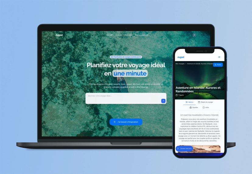 Jugad Voyage | Web & IA